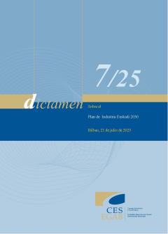 Dcitamen 7/25 de 21 de julio sobre el Plan de Industria-Euskadi 2030